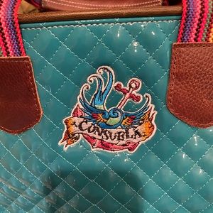 Consuela quilted tote used